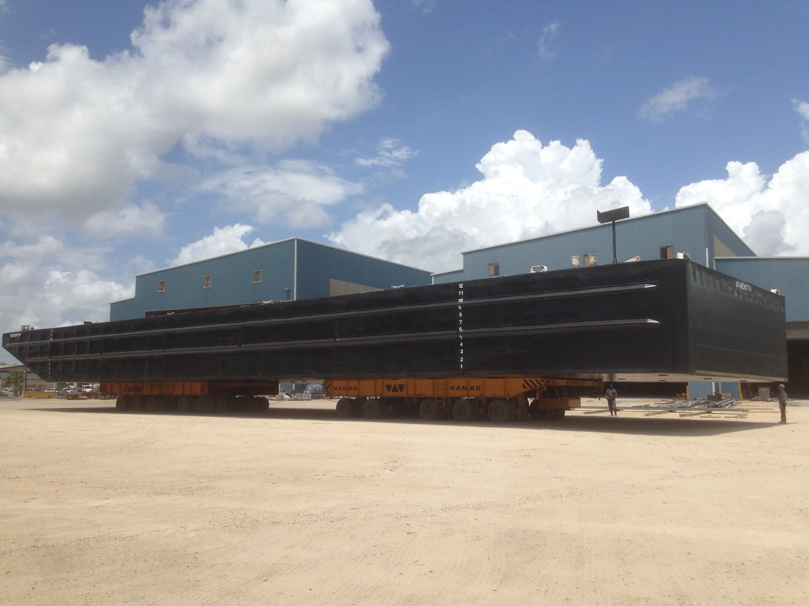 C&C Marine vessel fleet at port