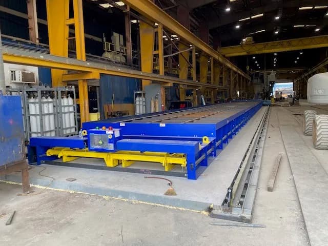 Automated panel line at C&C Marine