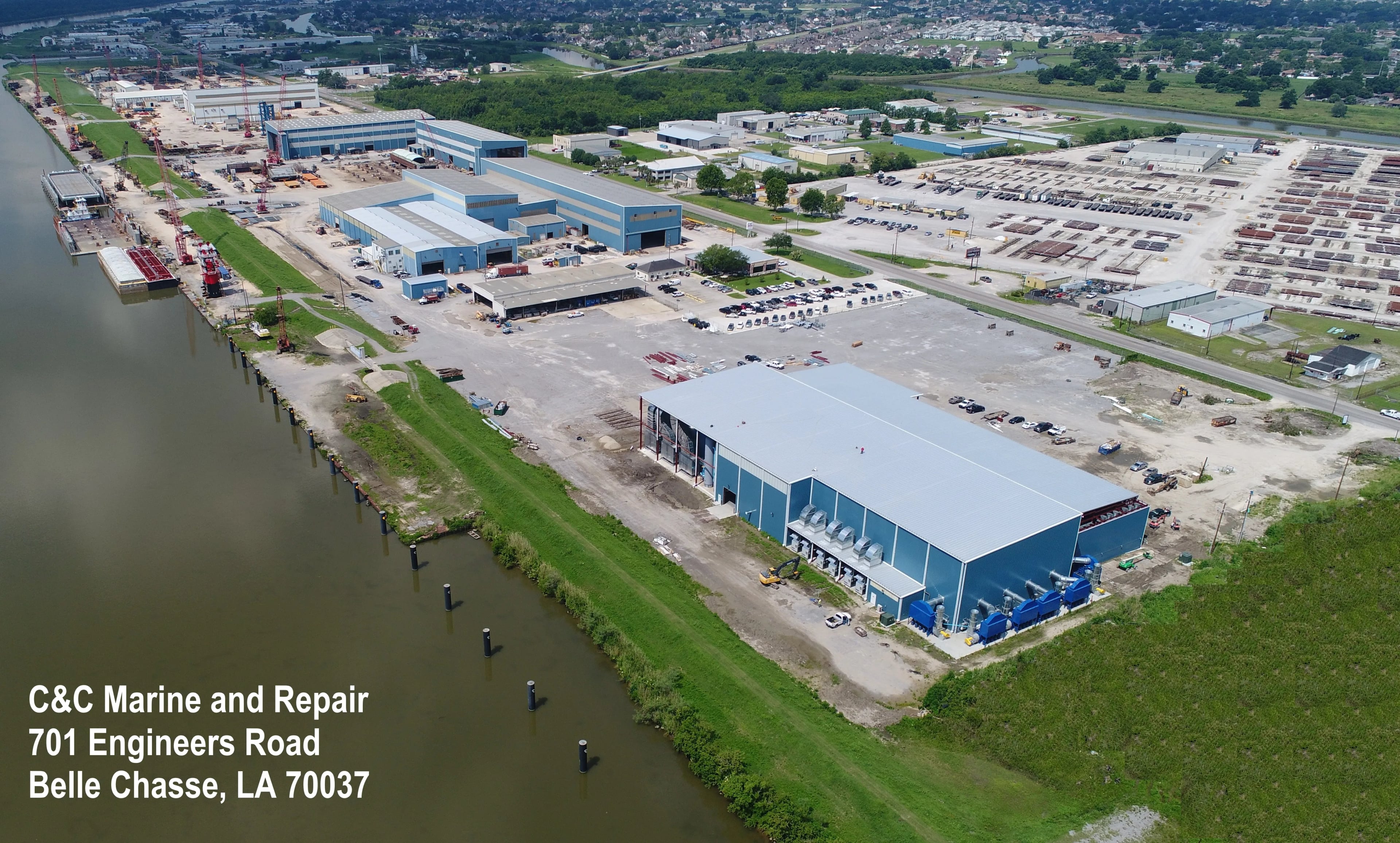 Safety at C&C Marine and Repair shipyard