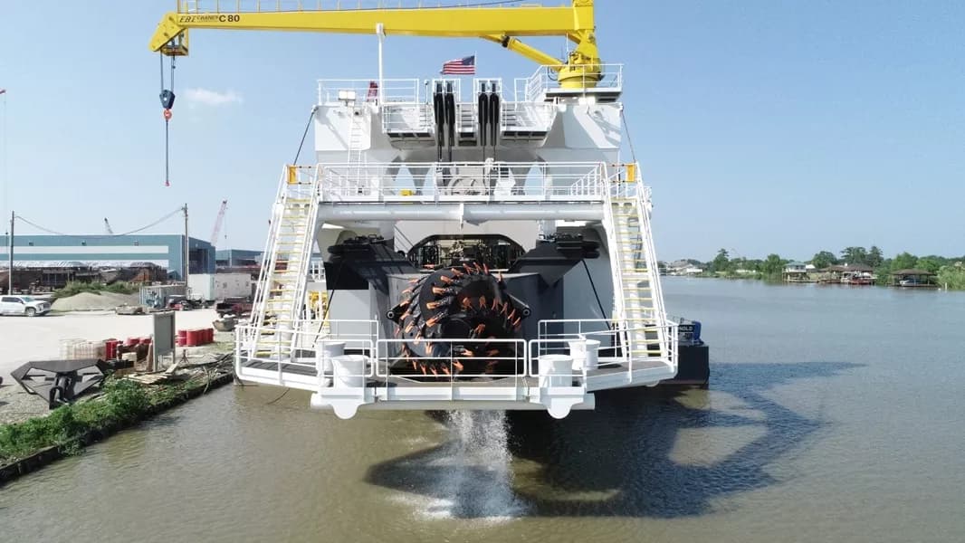 General Arnold cutter suction dredge