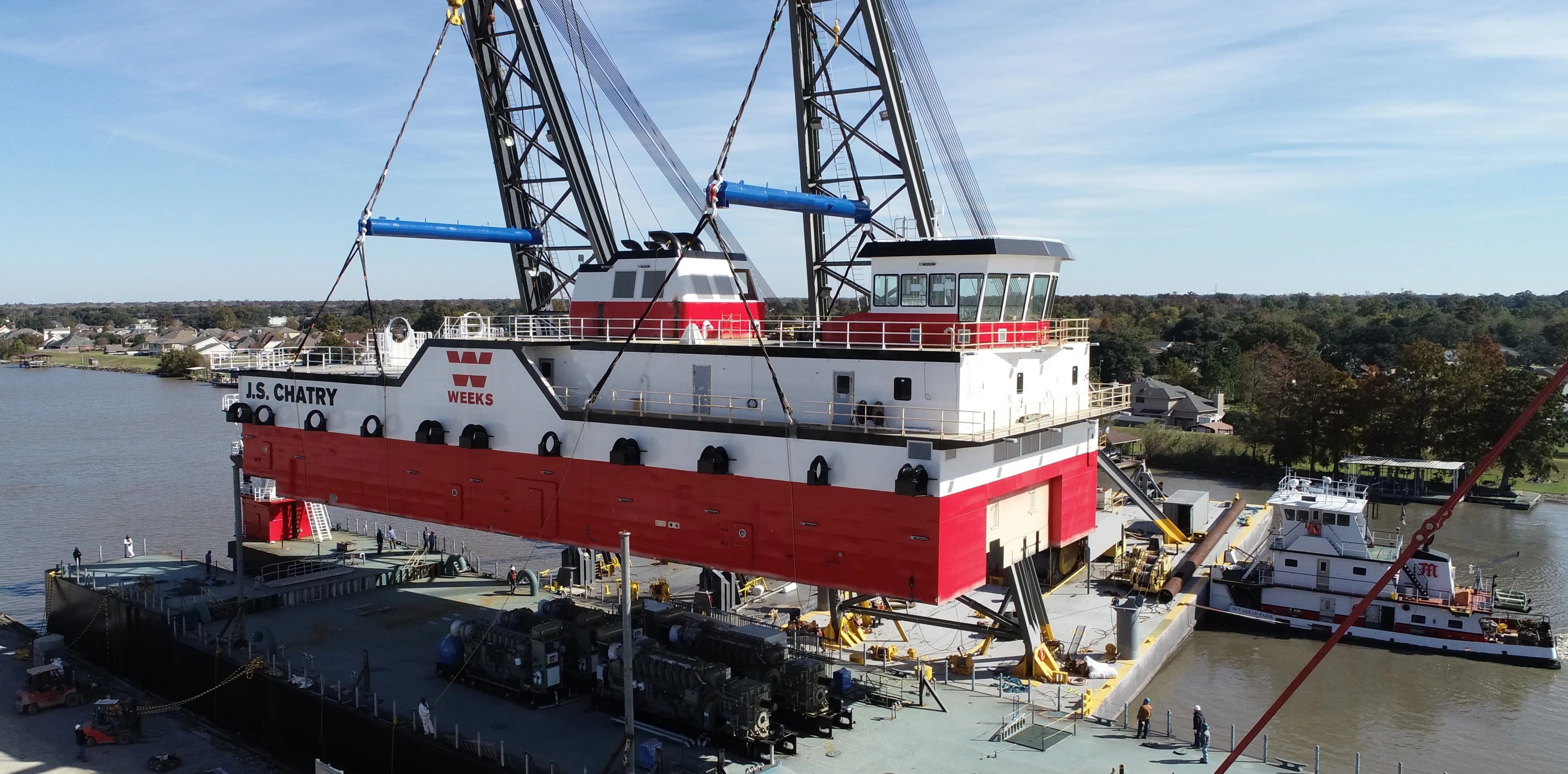 Integrated Engineering at C&C Marine and Repair, Belle Chasse, Louisiana