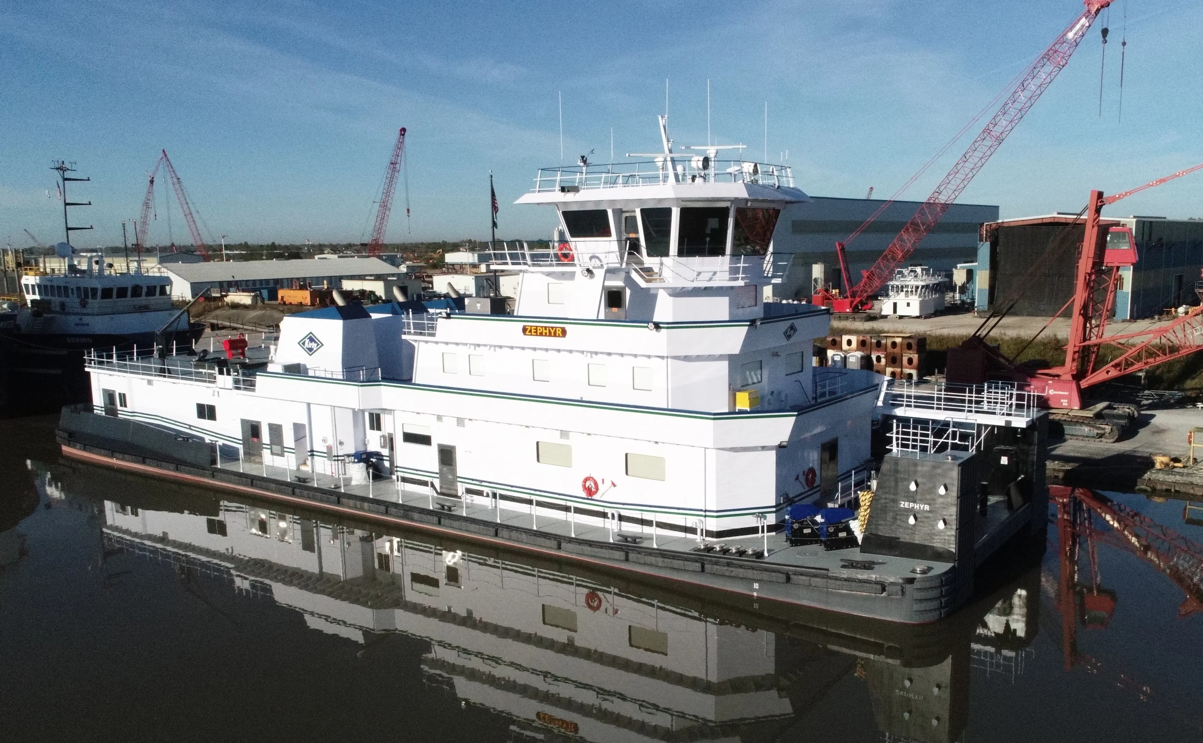 On-Time Delivery at C&C Marine and Repair, Belle Chasse, Louisiana