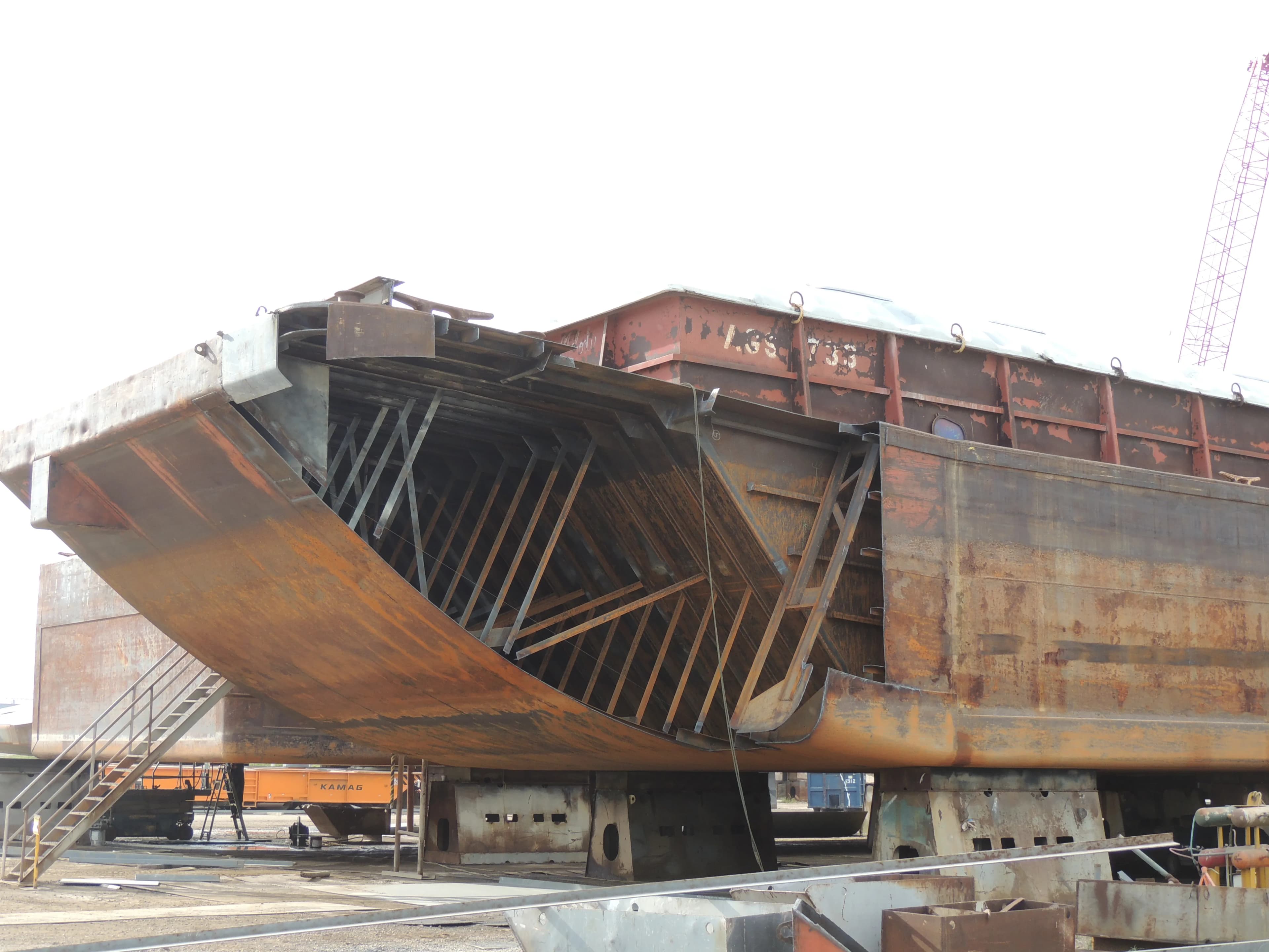 On-Budget Delivery at C&C Marine and Repair, Belle Chasse, Louisiana
