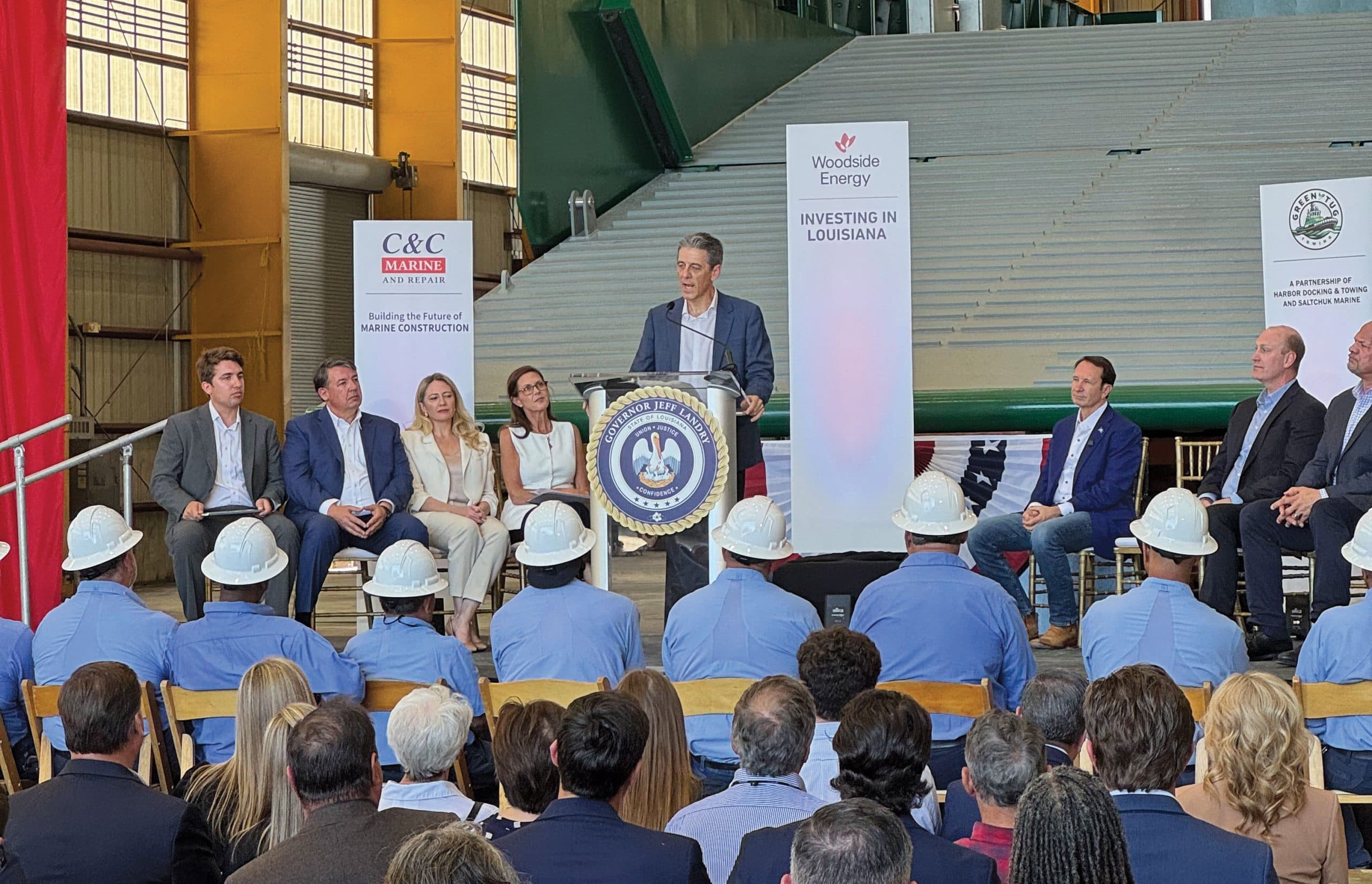 C&C Marks Tug Keel-Laying Milestone in Belle Chasse